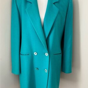 Kuhn Lambswool Tailored Double-Breasted